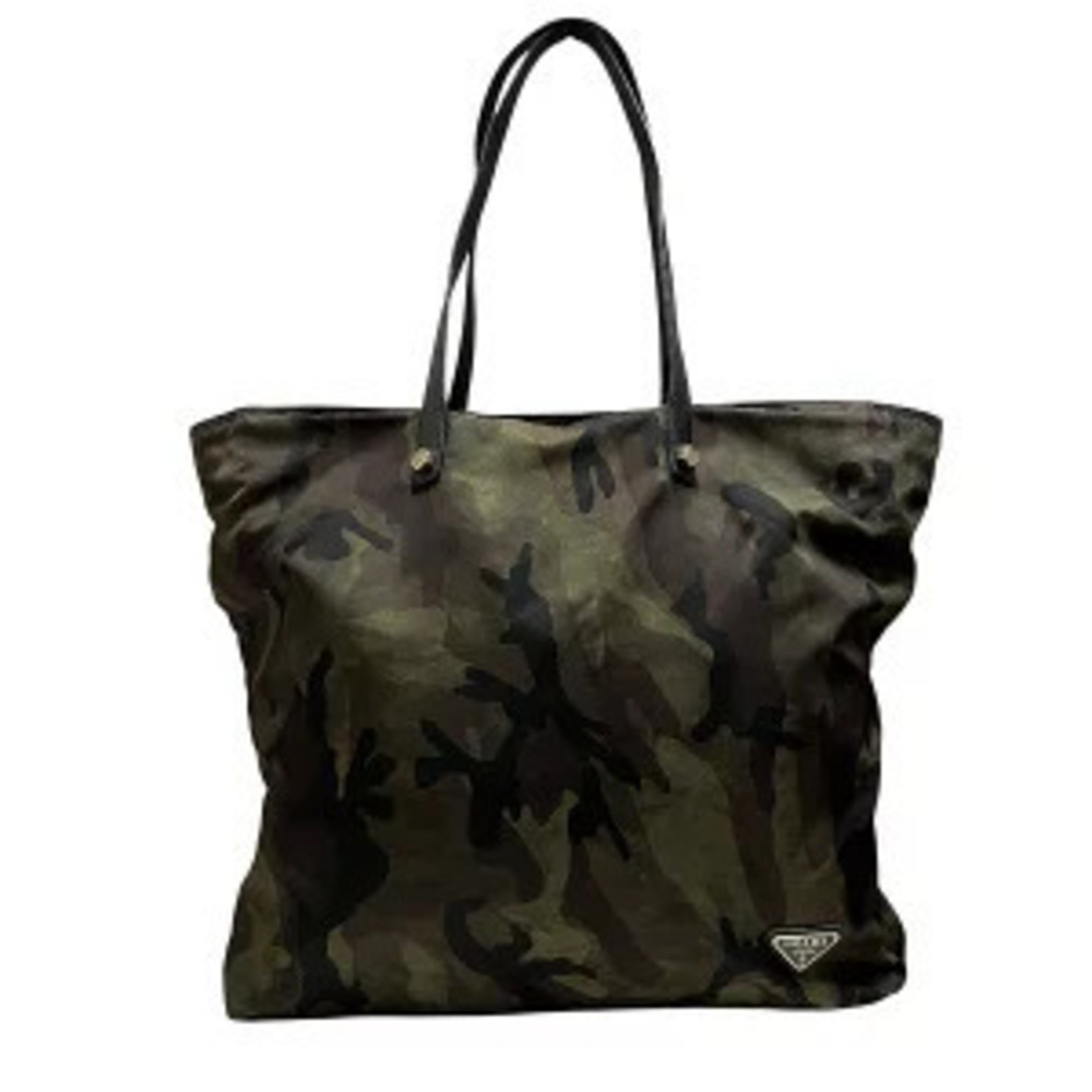 Prada Camouflage Bag Tote Shoulder